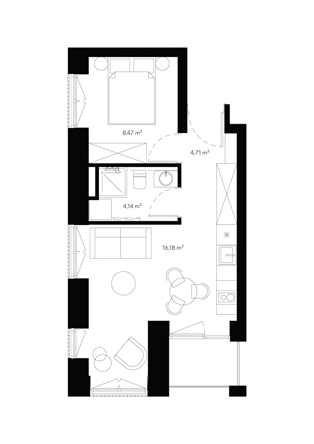 Buto D1-1407 planas