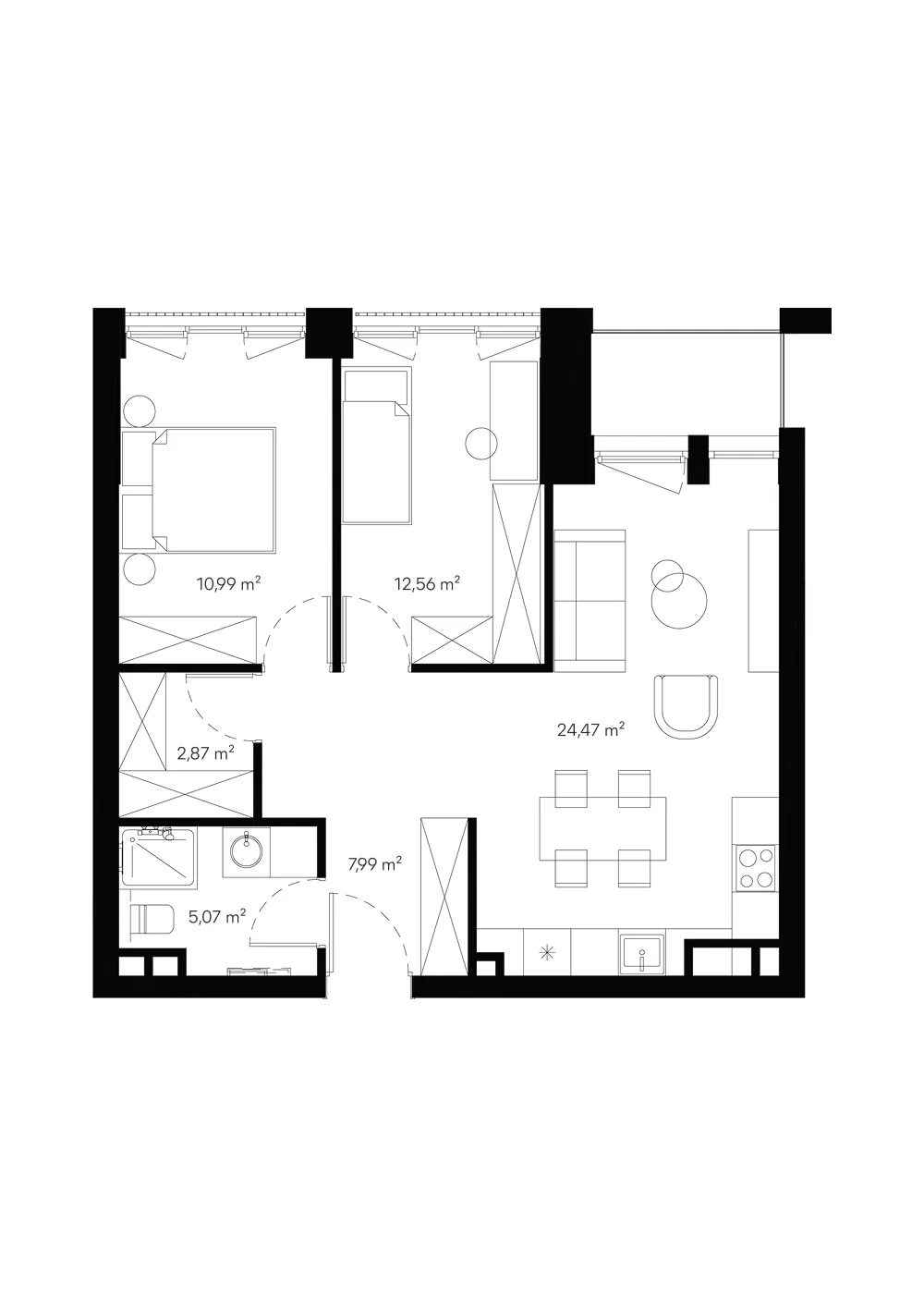 Buto D2-304 planas